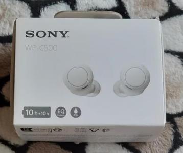 NIEUW Sony oortjes WF C500 wit beschikbaar voor biedingen