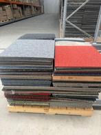 PALLET diverse C keus tapijttegels ruim 80m2 voor €50,-, Zwart, 75 m² of meer, Ophalen of Verzenden, Zo goed als nieuw