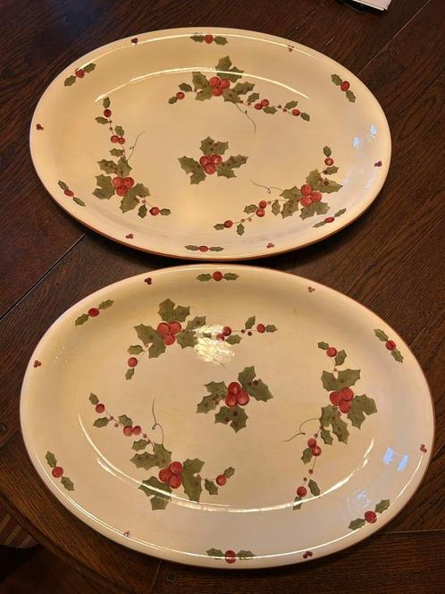Siaki Dolomite Serveerschaal Ovaal, Huis en Inrichting, Woonaccessoires | Schalen en Manden, Gebruikt, Schaal, Ovaal, Porselein of Keramiek