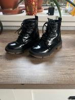Zwarte lakleren laarzen maat 33 (12UK), Kinderen en Baby's, Kinderkleding | Schoenen en Sokken, Ophalen of Verzenden, Zo goed als nieuw