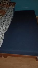 Goede bedden, Ophalen of Verzenden, Tweepersoons, Grijs, Stof