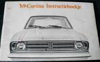 FORD CORTINA 1969 INSTRUCTIEBOEKJE nederlandstalig, Auto diversen, Ophalen of Verzenden