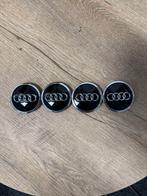 Nieuwe Audi 61mm Zwart Naafkapjes Naafdoppen Wieldoppen, Ophalen of Verzenden