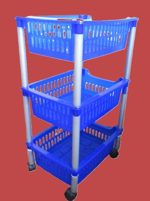 Manden~Organizer~Trolley~Rolmanden~Opbergsysteem~wieltjes, Huis en Inrichting, Keuken | Keukenbenodigdheden, Nieuw, Ophalen