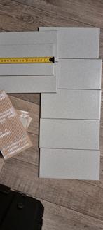 14 stuks mintgroene tegels, Ophalen, Keramiek, Zo goed als nieuw, Minder dan 5 m²