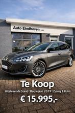 Ford Focus Station Vignale,Full Options,NL auto,2019, Auto's, Ford, 125 pk, Zwart, Met garantie (alle), 1283 kg