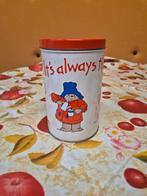 Paddington douwe egberts blik, Verzamelen, Blikken, Ophalen of Verzenden, Gebruikt, Koffie, Douwe Egberts