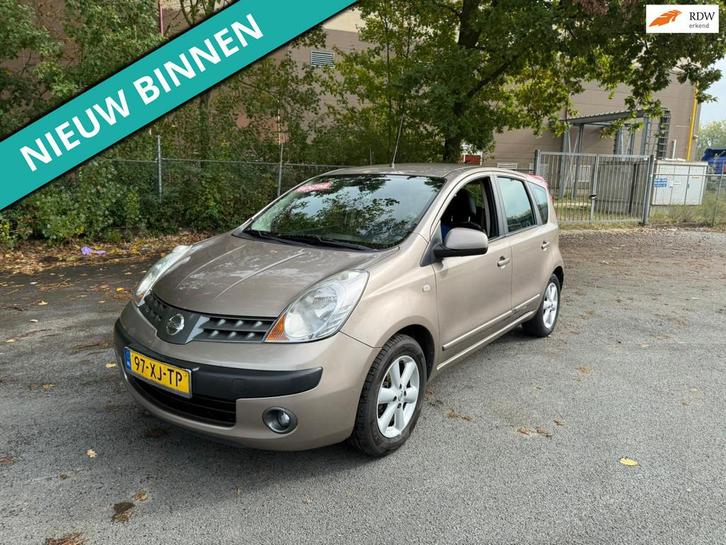 Nissan Note 1.4 Acenta LEUKE AUTO RIJDT EN SCHAKELT GOED, Auto's, Nissan, Bedrijf, Te koop, Note, ABS, Airbags, Airconditioning