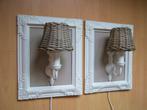 Sfeervolle wandlampen in de stijl Landelijk Brocante, Huis en Inrichting, Lampen | Wandlampen, Ophalen of Verzenden, Nieuw, Metaal