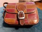 Patchwork mini leather shoulder bag., Ophalen of Verzenden, Zo goed als nieuw