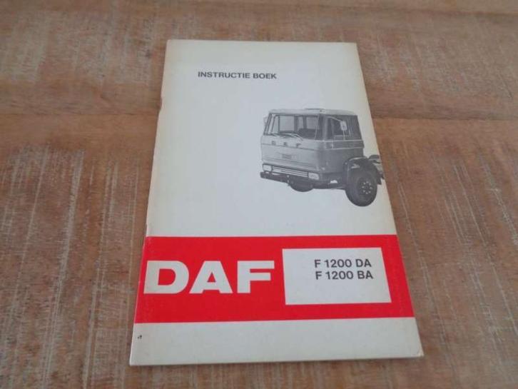 DAF F-1200 Truck Handleiding Instructieboek - Nederlands, Auto diversen, Handleidingen en Instructieboekjes, Verzenden