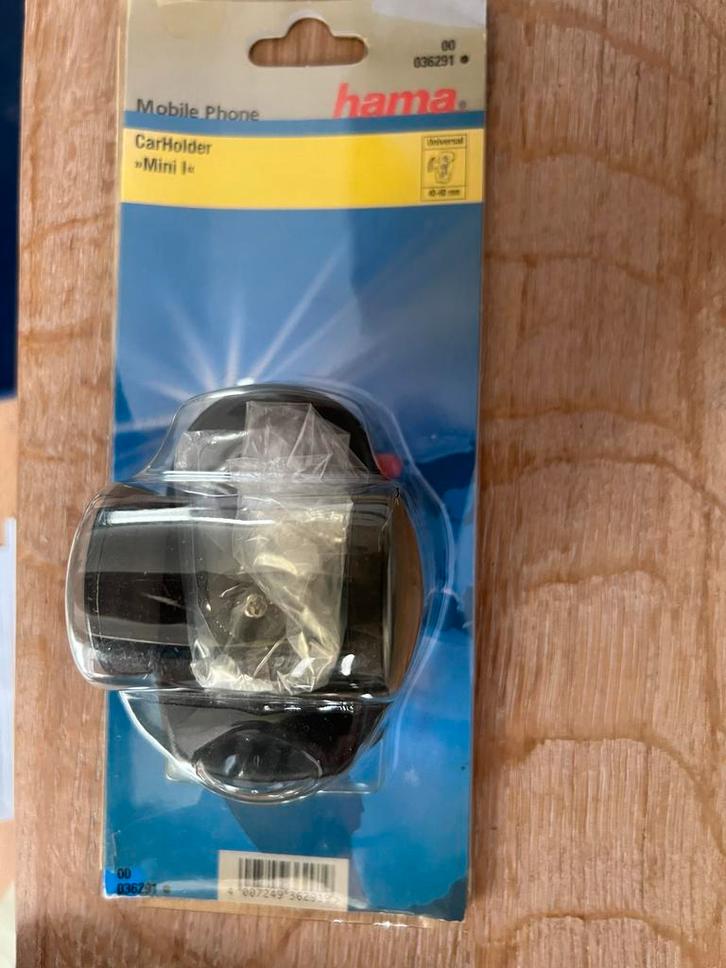 Hama Mini I Universele Autohouder - Nieuw!, Auto diversen, Carkits, Nieuw, Ophalen