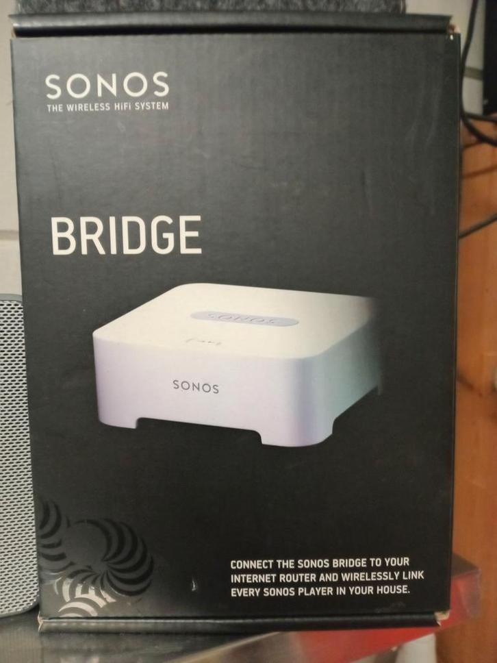 Sonos Bridge - Draadloze verbinding voor je Sonos systeem, Computers en Software, Powerlines, Gebruikt, Ophalen