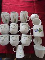 Melkkan suikerkan koffie thee mokken porselein, Ophalen of Verzenden, Overige stijlen, Kop(pen) en/of Schotel(s)
