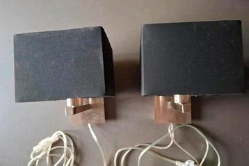 2x wandlamp (prijs voor de 2 samen) beschikbaar voor biedingen