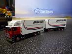 Tekno Scania 143 combi J.P. Vis met certificaat, Verzenden, Nieuw, Bus of Vrachtwagen, Tekno