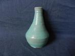 Leuk Brouwer aardewerk groen geglazuurd vaasje h. 9,4 cm., Antiek en Kunst, Antiek | Keramiek en Aardewerk, Ophalen of Verzenden
