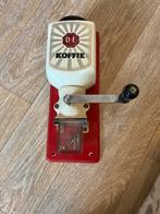 Originele D.E. Wandkoffiemolen - Rood, Ophalen of Verzenden, Zo goed als nieuw
