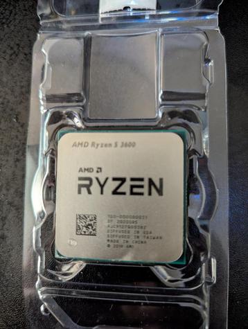 Processor AMD Ryzen 5 3600 + cooler beschikbaar voor biedingen