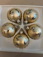 Kerstballen jaren 90 vijf stuks, Ophalen of Verzenden, Gebruikt