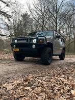 Hummer H2 C-rijbewijs Youngtimer! Grijs kenteken, Auto's, Hummer, Automaat, 2500 kg, Beige, Leder