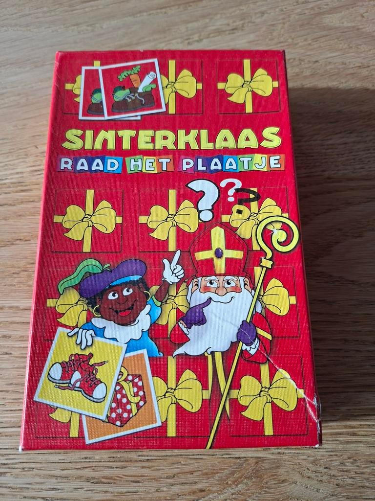 Sinterklaas Raad Het Plaatje - Bordspel, Hobby en Vrije tijd, Gezelschapsspellen | Bordspellen, Ophalen, Onbekend, Zo goed als nieuw