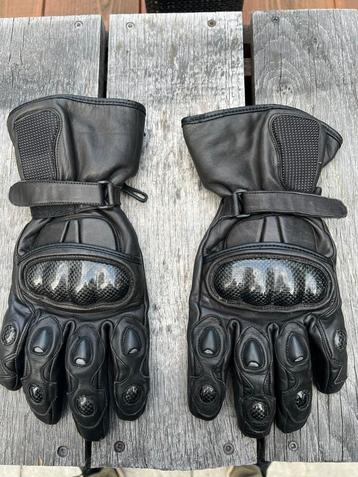 Motorhandschoenen Leer/Kevlar/Carbon - Maat XL beschikbaar voor biedingen