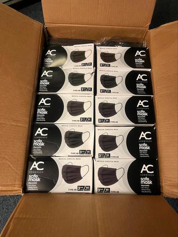 AC Commando mondkapjes doos (1800 stuks) beschikbaar voor biedingen
