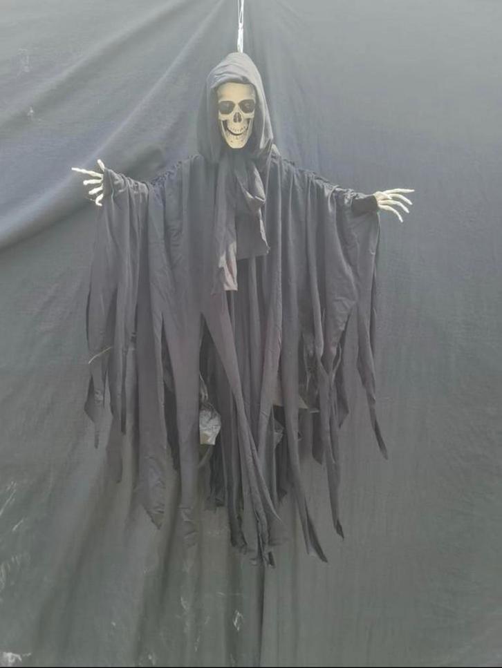 Hangende Halloween Skelet Pop, Hobby en Vrije tijd, Feestartikelen, Nieuw, Versiering, Halloween of Griezel, Ophalen of Verzenden