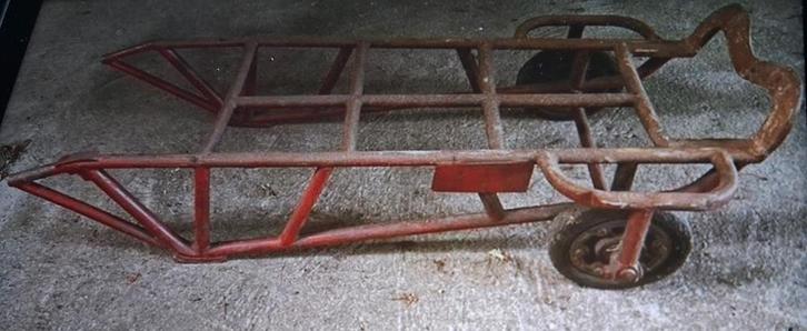Transportkarren steekwagens, Doe-het-zelf en Verbouw, Transportwagens, Gebruikt, Transportkar, 100 liter of meer, Ophalen