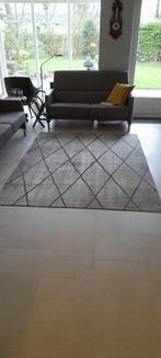 Karpet,  Vloerkleed, 170 x 230 cm laagpolig grijstinten., Gebruikt, Tapijt, Ophalen