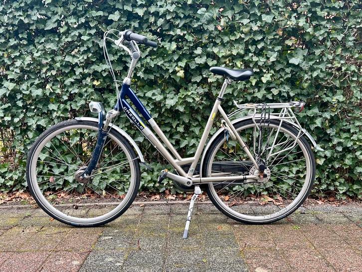 Onverwoestbare Gazelle chamonix 57 cm, Fietsen en Brommers, Fietsen | Dames | Damesfietsen, Gebruikt, Gazelle, Versnellingen, 56 cm of meer