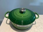 Nieuwe Le Creuset Bamboo 24 cm inhoud 4,2 liter, Huis en Inrichting, Keuken | Potten en Pannen, Gietijzer, Nieuw, Ophalen of Verzenden