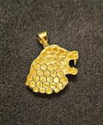 💎💎Leeuw hanger goud 14k 💎💎, Overige voorstellingen, Nieuw, Ophalen of Verzenden, Goud