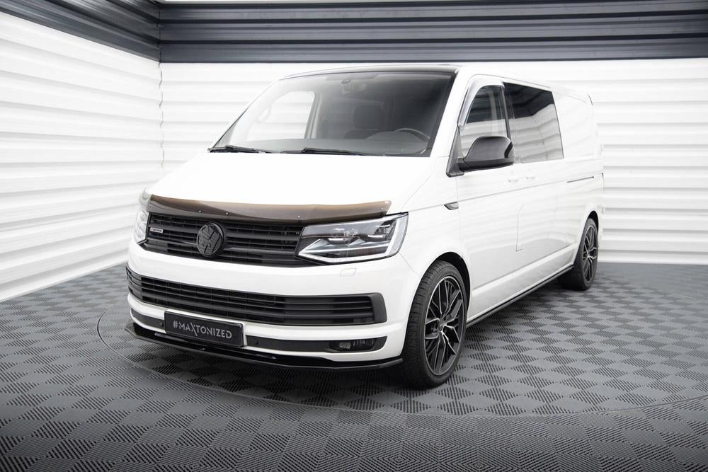 Voorlip sideskirts spoiler diffuser - Transporter T6 15-18