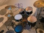 compleet akoestisch drumstel Premier met Pearl bekken, Ophalen of Verzenden, Gebruikt, Pearl