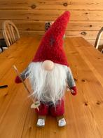 Kabouter gnoom rood 20 cm hoog skies, Ophalen of Verzenden, Zo goed als nieuw