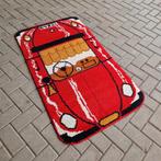 vintage wollen vloerkleed oldtimer auto vloerkleed smyrna, Huis en Inrichting, Kolibrivintagehal@gmail.com, Gebruikt, 100 tot 150 cm