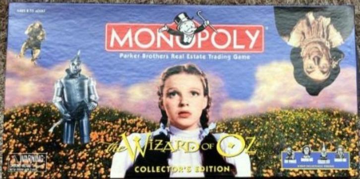 Monopoly Wizard of Oz Collector’s Edition, Hobby en Vrije tijd, Gezelschapsspellen | Bordspellen, Nieuw, Vijf spelers of meer