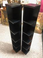 2 wandrekken hout zwart voor CD - Game  spelletjes - boeken, Ophalen, Gebruikt