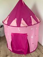 Te koop: roze speeltent, Ophalen, Zo goed als nieuw