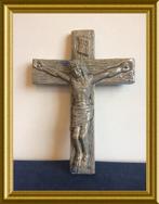 Vintage keramiek kruis, corpus, Christus, Antiek en Kunst, Ophalen of Verzenden
