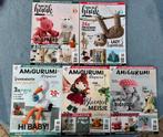 5 x Aan de Haak - Amigurumi Magazine - nr. 2, 3, 4, 5 en 6, Ophalen of Verzenden, Gebruikt, Haken, Patroon of Boek
