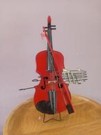 Metalen Viool Beeld - Decoratief, Ophalen of Verzenden