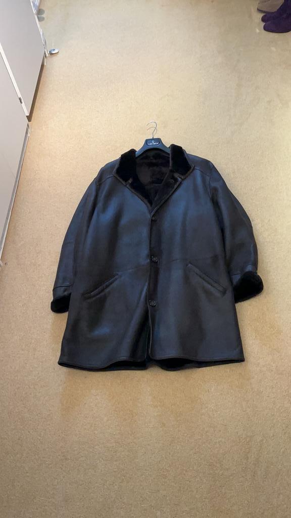 Heren winterjas, Kleding | Heren, Jassen | Winter, Zo goed als nieuw, Maat 56/58 (XL), Bruin, Ophalen of Verzenden
