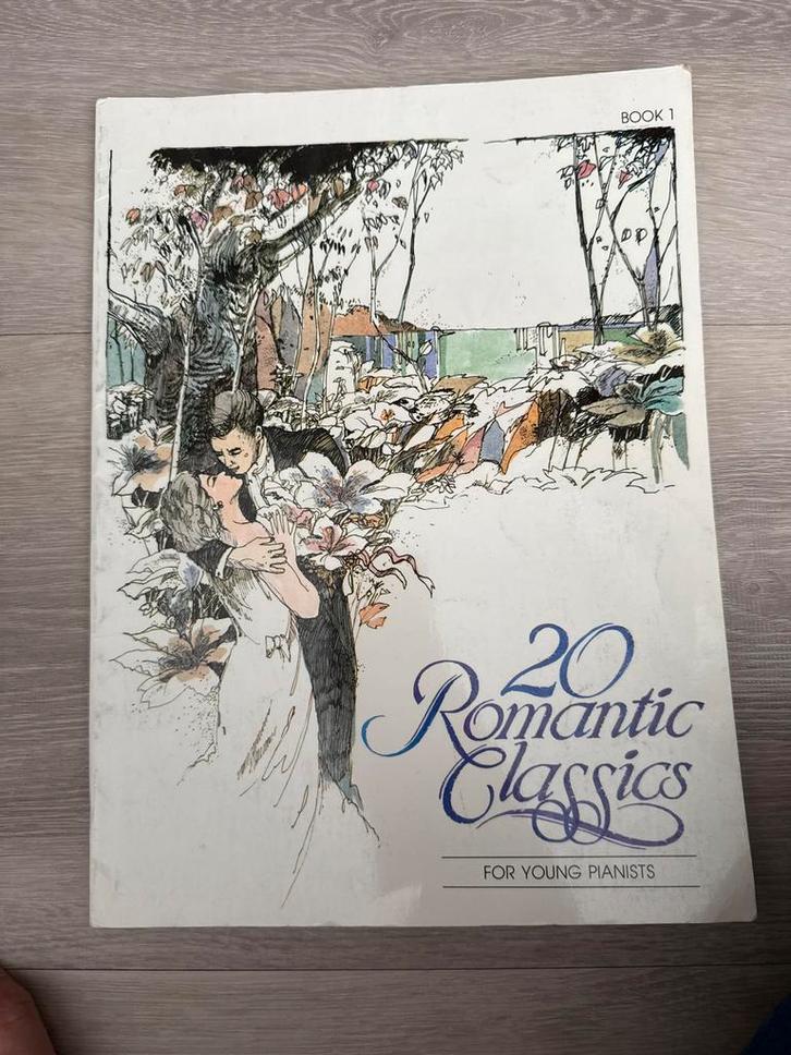 Pianomuziek: 20 Romantic Classics, Muziek en Instrumenten, Bladmuziek, Zo goed als nieuw, Thema, Klassiek, Piano, Ophalen of Verzenden