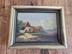 2 kleine schilderijtjes, Antiek en Kunst, Kunst | Schilderijen | Klassiek, Ophalen of Verzenden
