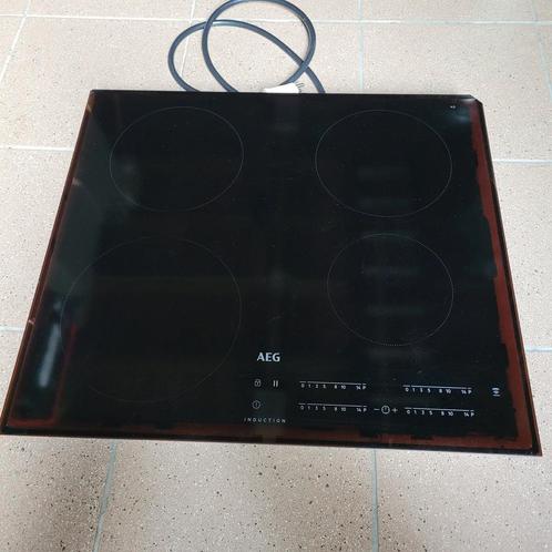 AEG inductie kookplaat - IKB64401FB, Witgoed en Apparatuur, Kookplaten, Gebruikt, Inbouw, Inductie, 4 kookzones, Ophalen