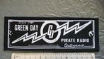 Green Day leuke vintage 2004 pirate radio strip patch g114, Verzenden, Nieuw, Kleding