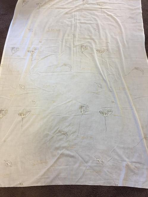 Showbaan Artelux Julia Inbetween140x347 lap stof gordijnstof, Hobby en Vrije tijd, Stoffen en Lappen, Zo goed als nieuw, 120 cm of meer